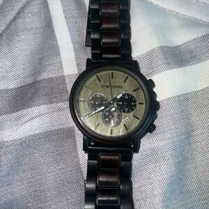Black and Brown Men's Watch